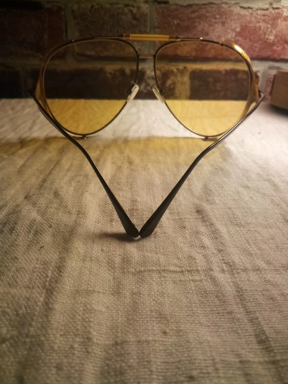 Tom Ford Jack Metal Aviator Sunglasses with Side Shields - Jack-02 TF 900 01E